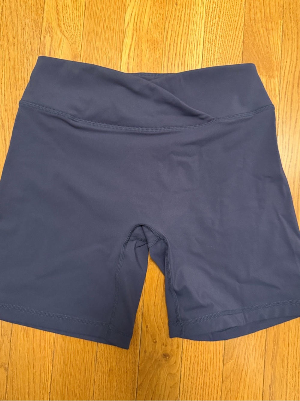Oner Active Slate Blue High-Rise Bike Shorts
